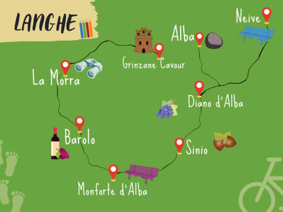 Apartmán Alba La Capitale Delle Langhe Exteriér fotografie